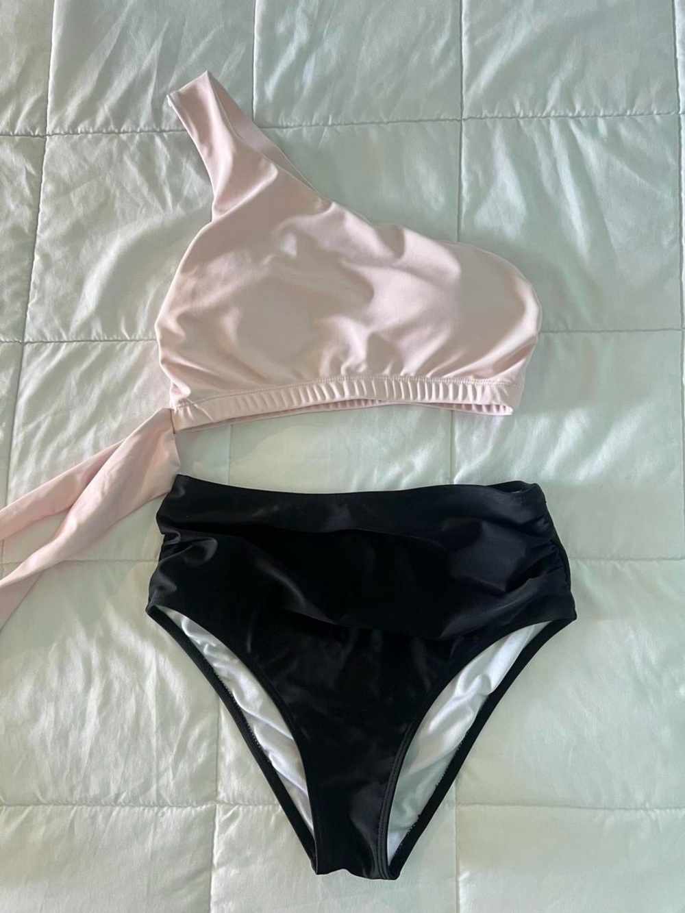 Pink one strap Nani swimsuit top